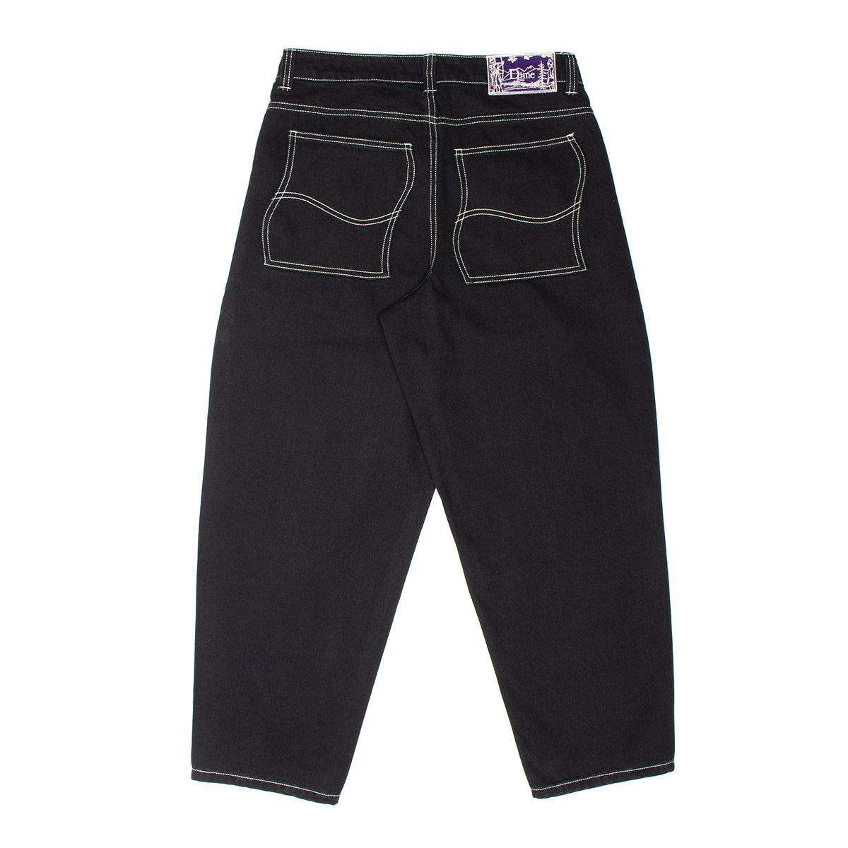 Dime | Classic Baggy Denim Pants
Color : Black