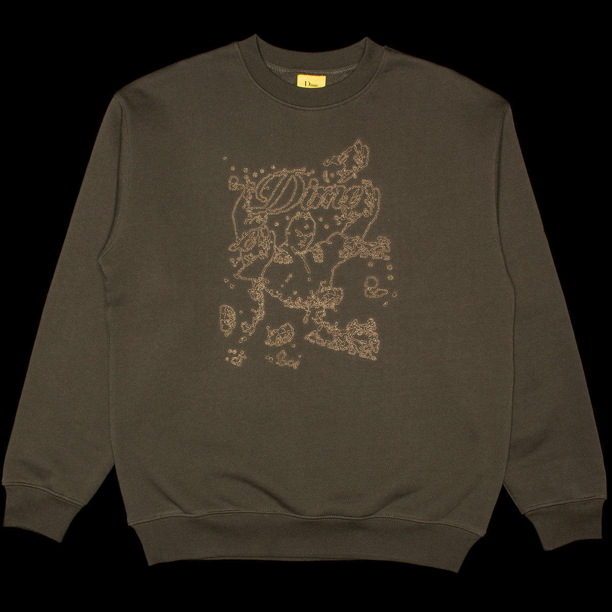 Dime | Genie Crewneck
Color : Vintage Black