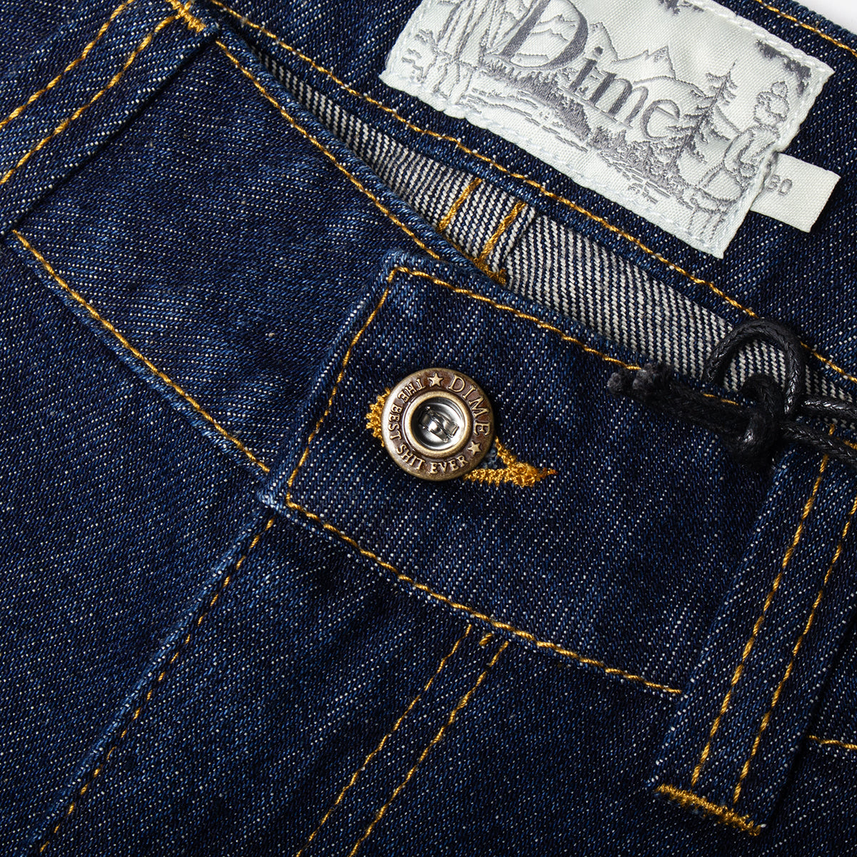 Dime | Classic Relaxed Denim Pants
Color : Indigo