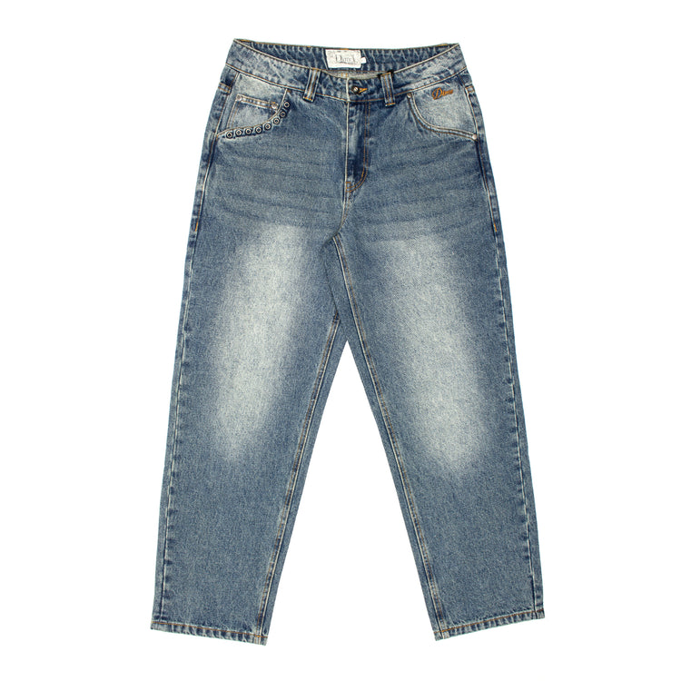 Dime | Classic Relaxed Denim Pants
Color : Sandblasted Indigo