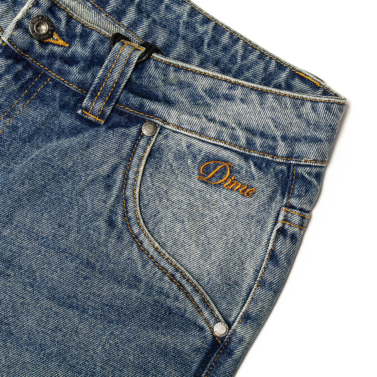 Dime | Classic Relaxed Denim Pants
Color : Sandblasted Indigo