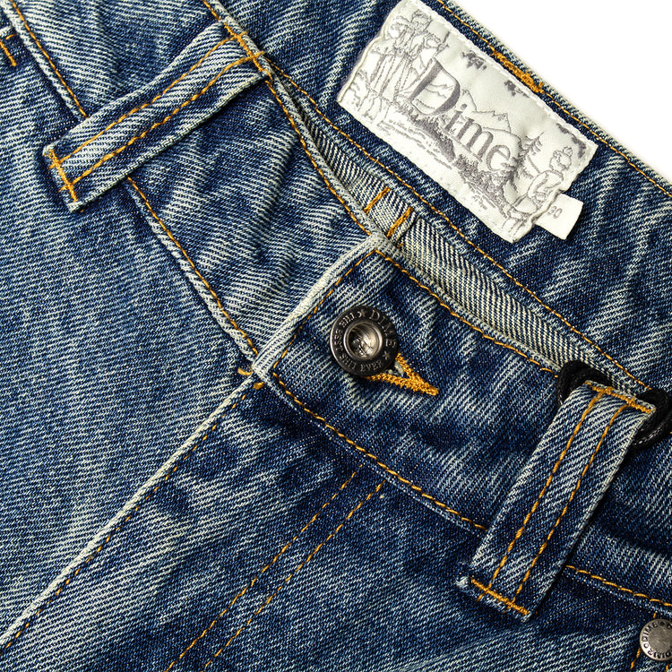 Dime | Classic Relaxed Denim Pants
Color : Sandblasted Indigo