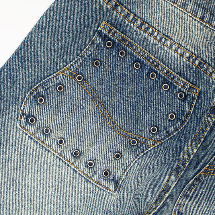 Dime | Classic Relaxed Denim Pants
Color : Sandblasted Indigo