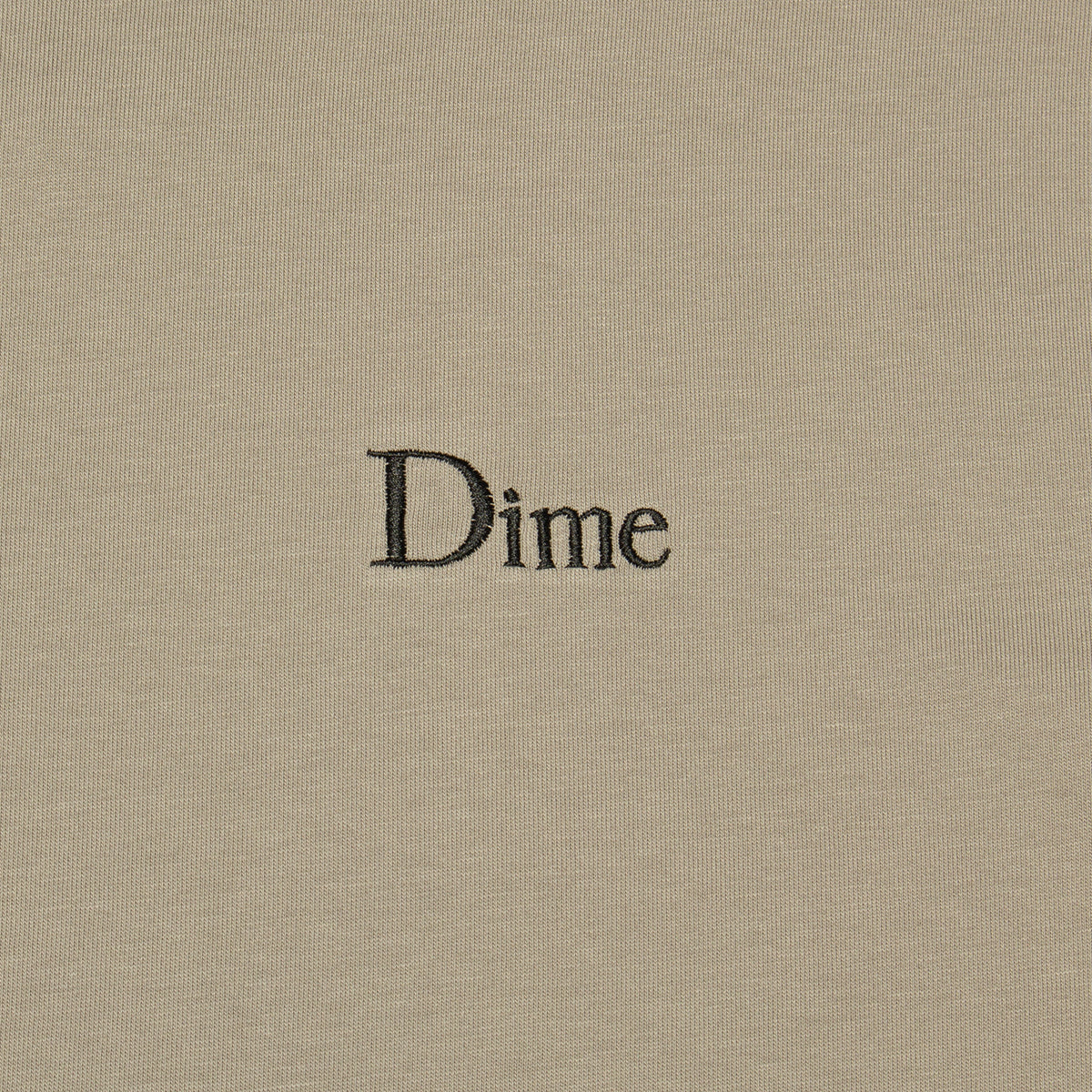 Dime | Classic Small Logo T-Shirt
Color : Charcoal