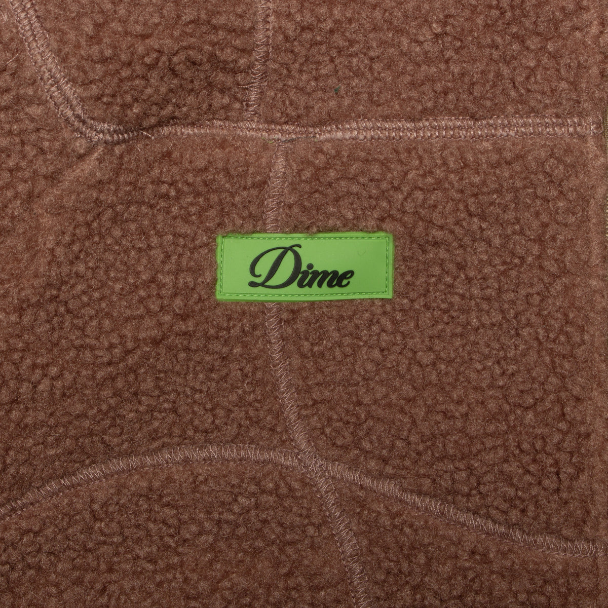 Dime | Coverstitch Sherpa Fleece
Color : Mauve