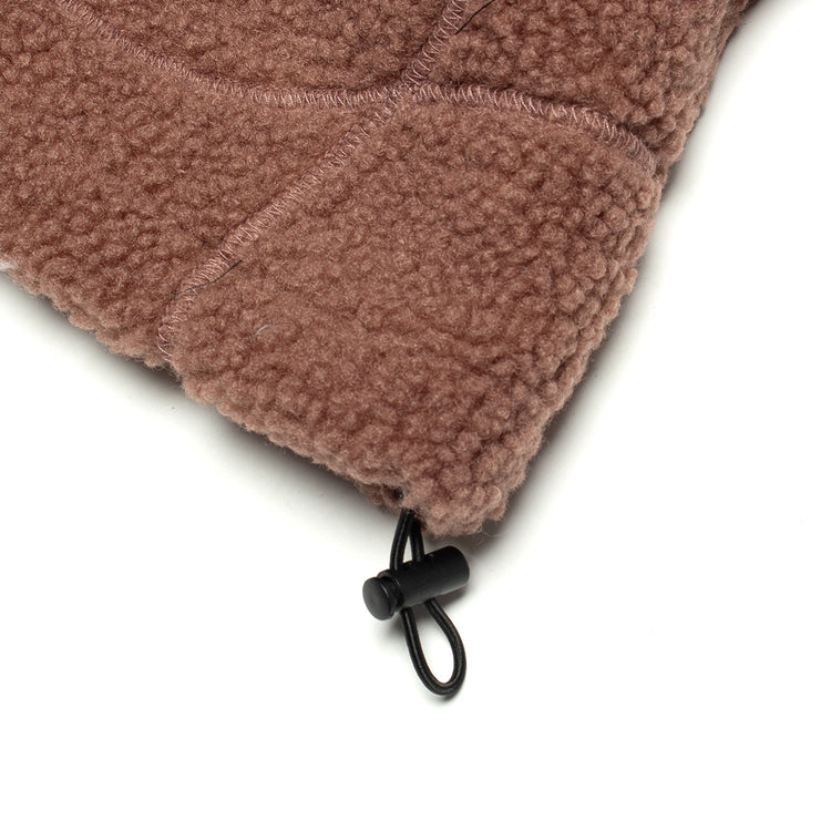 Dime | Coverstitch Sherpa Fleece
Color : Mauve