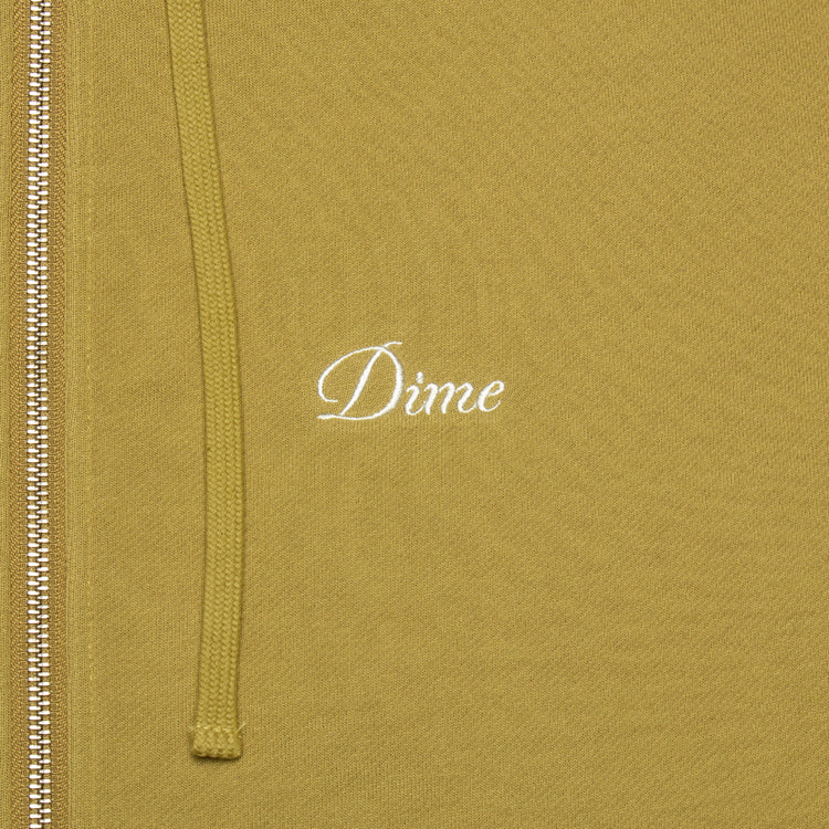 Dime | Cursive Zip Hoodie
Color : Oak