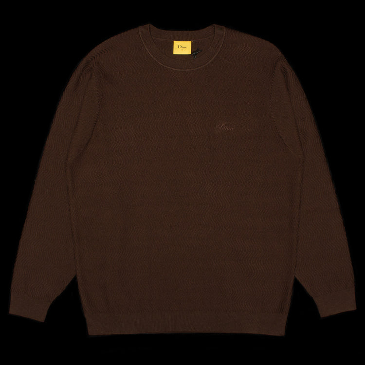 Dime | Wave Cable Knit
Color : Chocolate