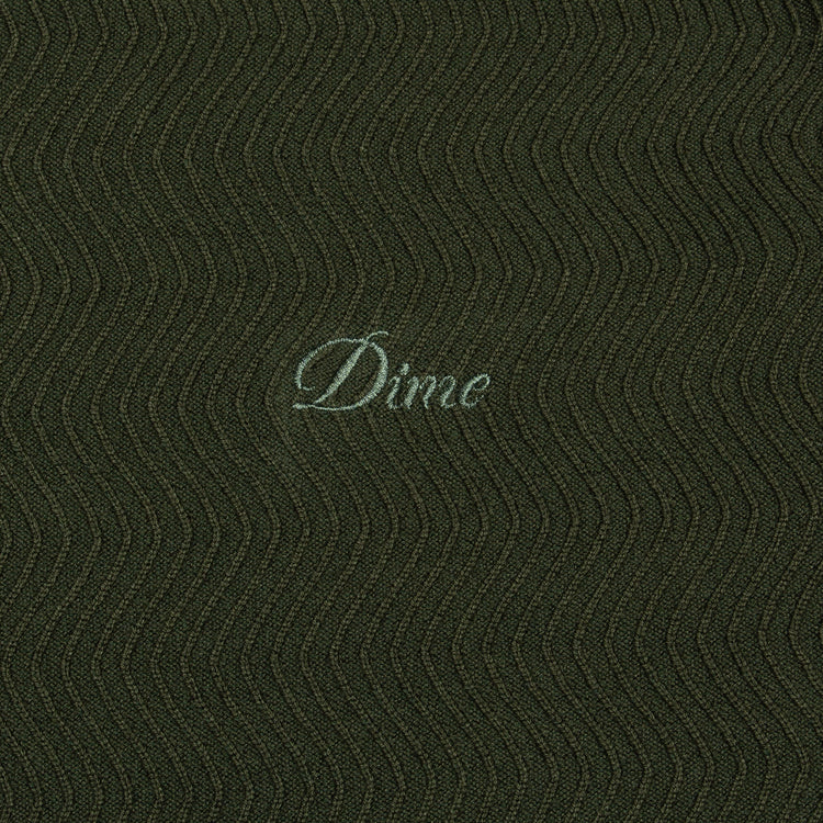 Dime | Wave Cable Knit
Color : Forest