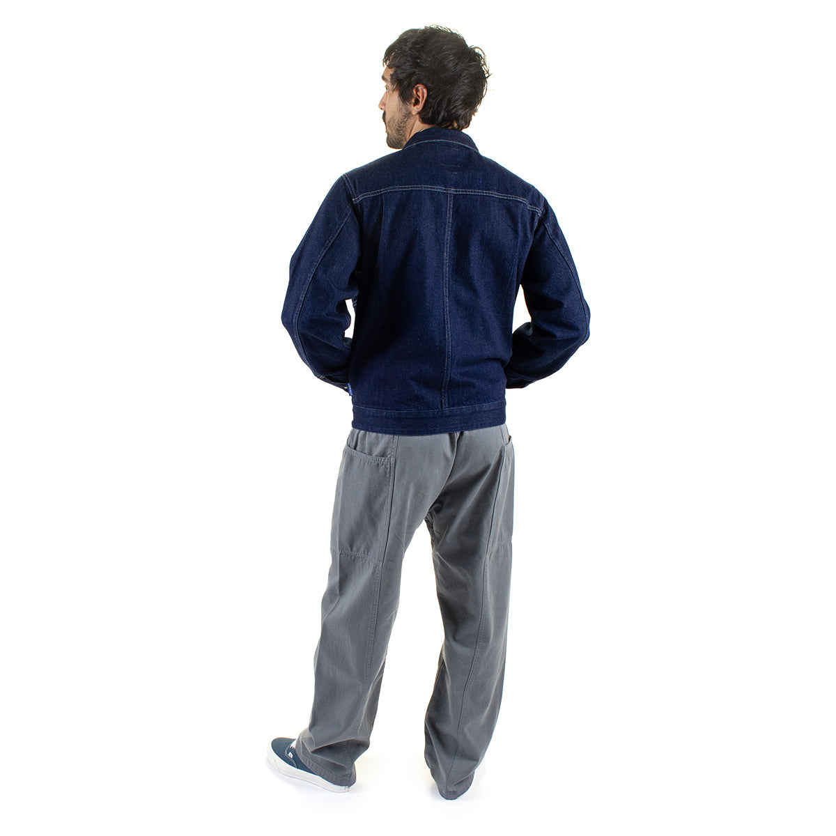 Gramicci - Japanese Slub Denim Jacket
Style # G5FM-J027
Color : Indigo