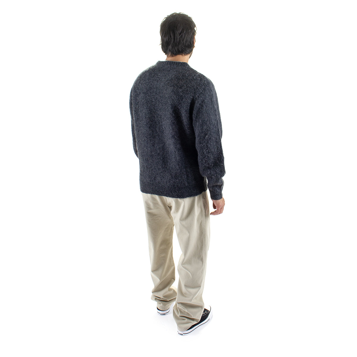 Gramicci - Mohair Sweater
Style # G5FU-J024
Color : Charcoal