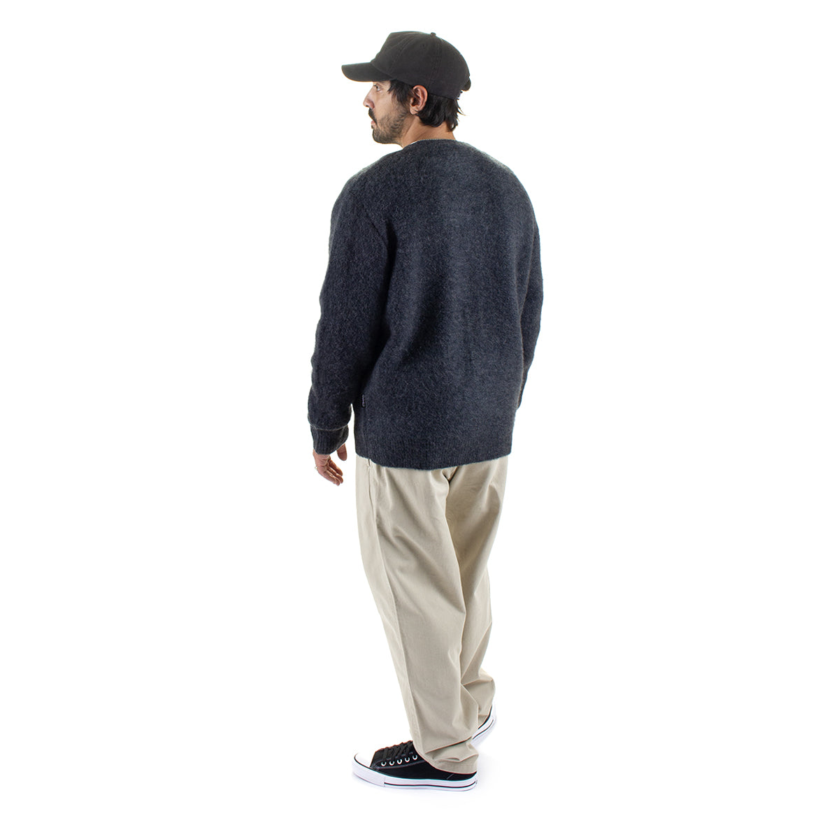 Gramicci - Mohair Cardigan
Style # G5FU-J025
Color : Charcoal