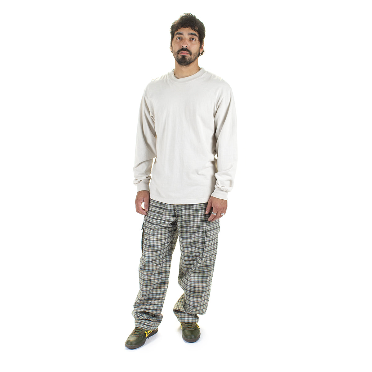 Gramicci - Swell Cargo Pant
Style # G5FU-P011
Color : Checkered Plaid