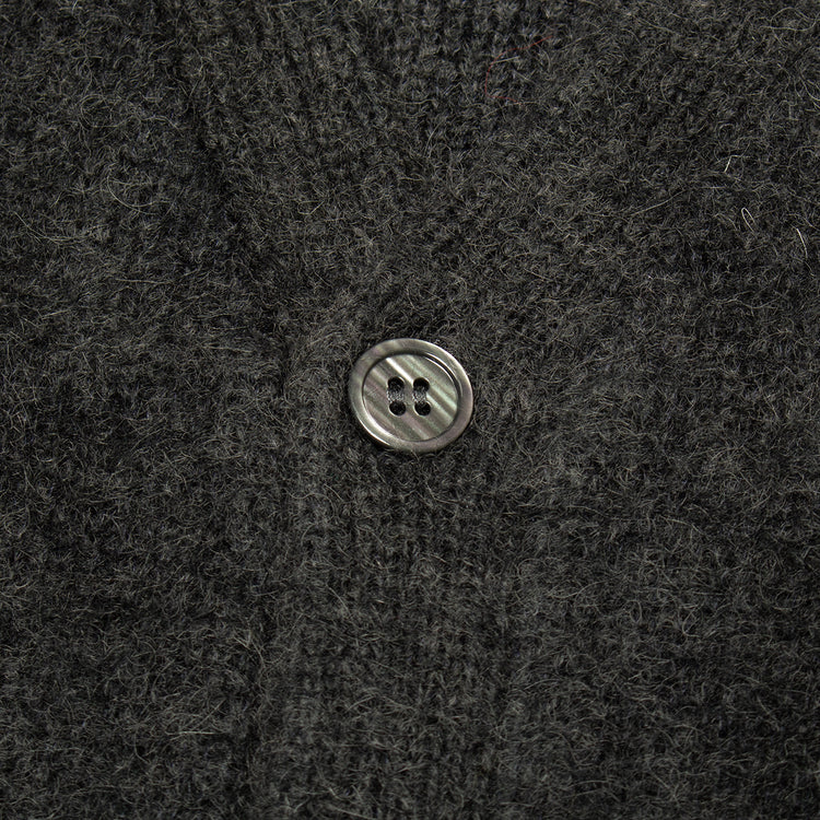Gramicci - Mohair Cardigan
Style # G5FU-J025
Color : Charcoal