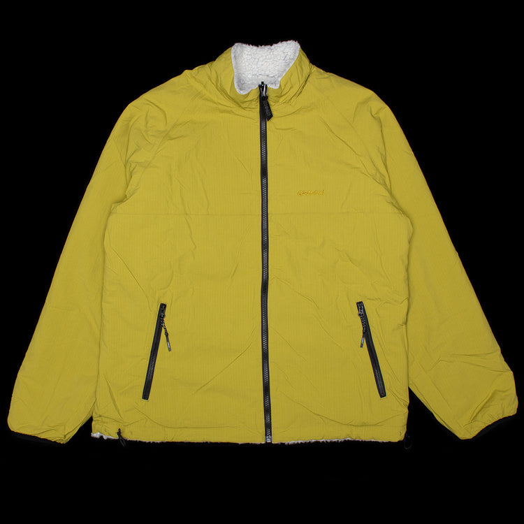 Gramicci - Reversible Sherpa Jacket
Style # G5FU-J014
Color : Natural / Chartreuse