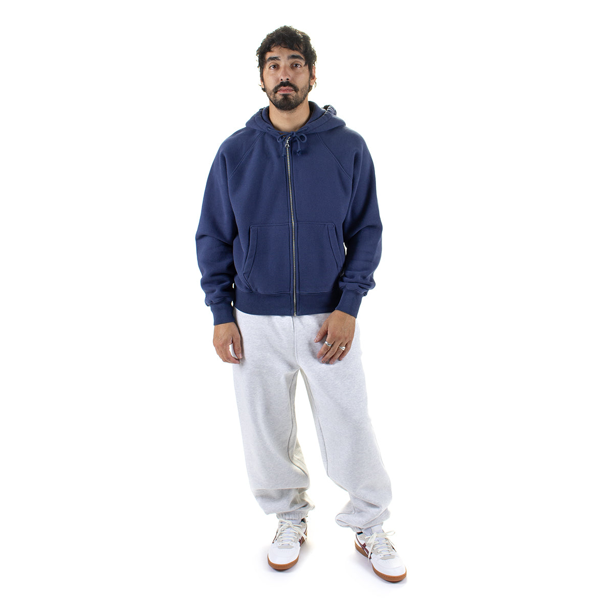 Stussy - Raglan Zip Hoodie
Style # 118571
Color : Navy