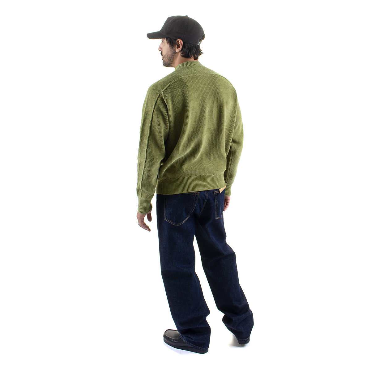 Stussy - Exposed Seam Sweater
Style # 117271
Color : Green