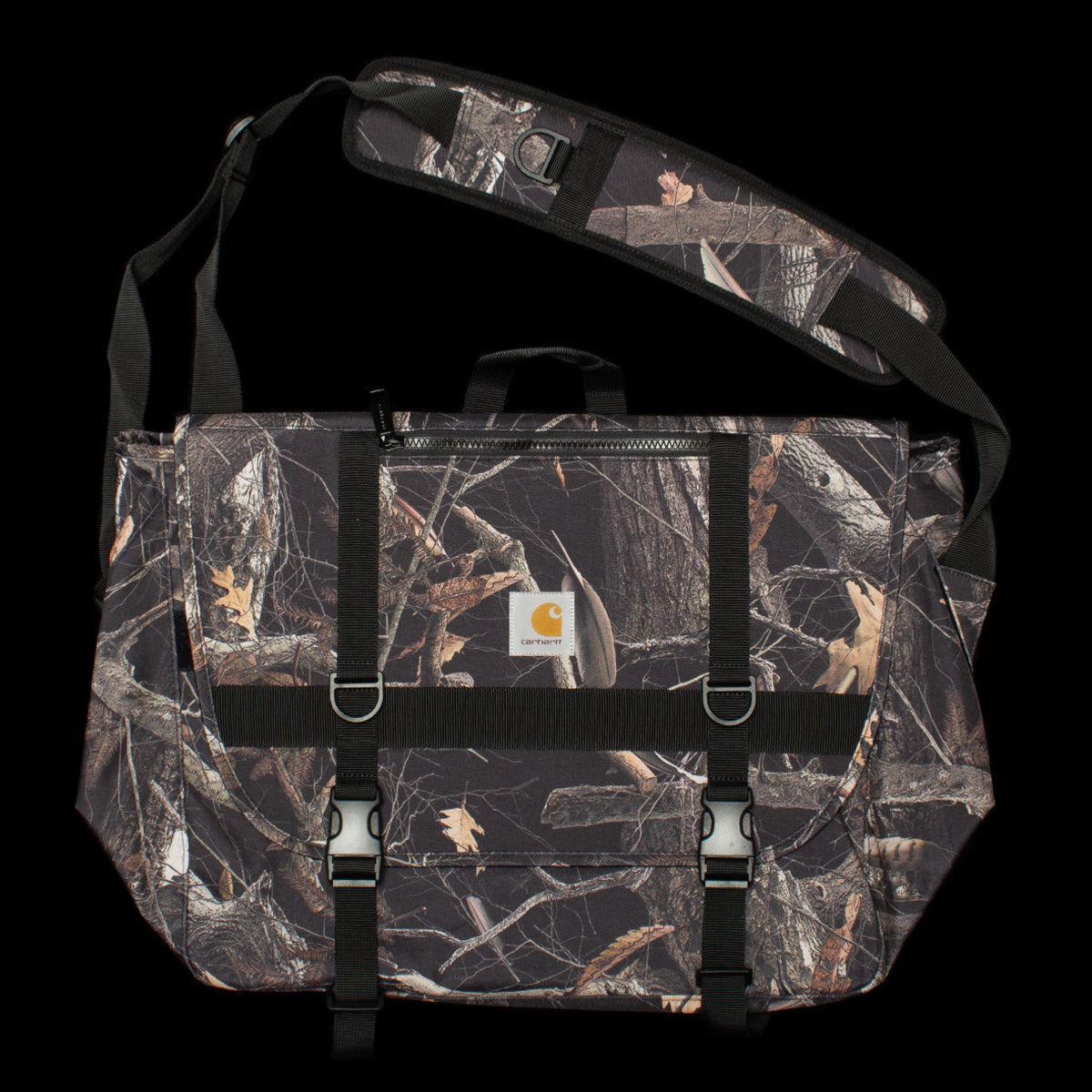 Carhartt WIP - Jake Messenger Bag
Style # I035347-3X5
Color : Camo Feather Tree / Black