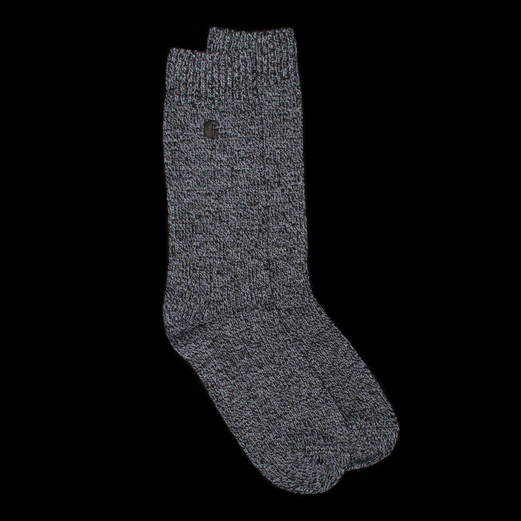 Carhartt WIP - Tony Socks
Style # I035478-3Z3
Color : Black / Shady Blue