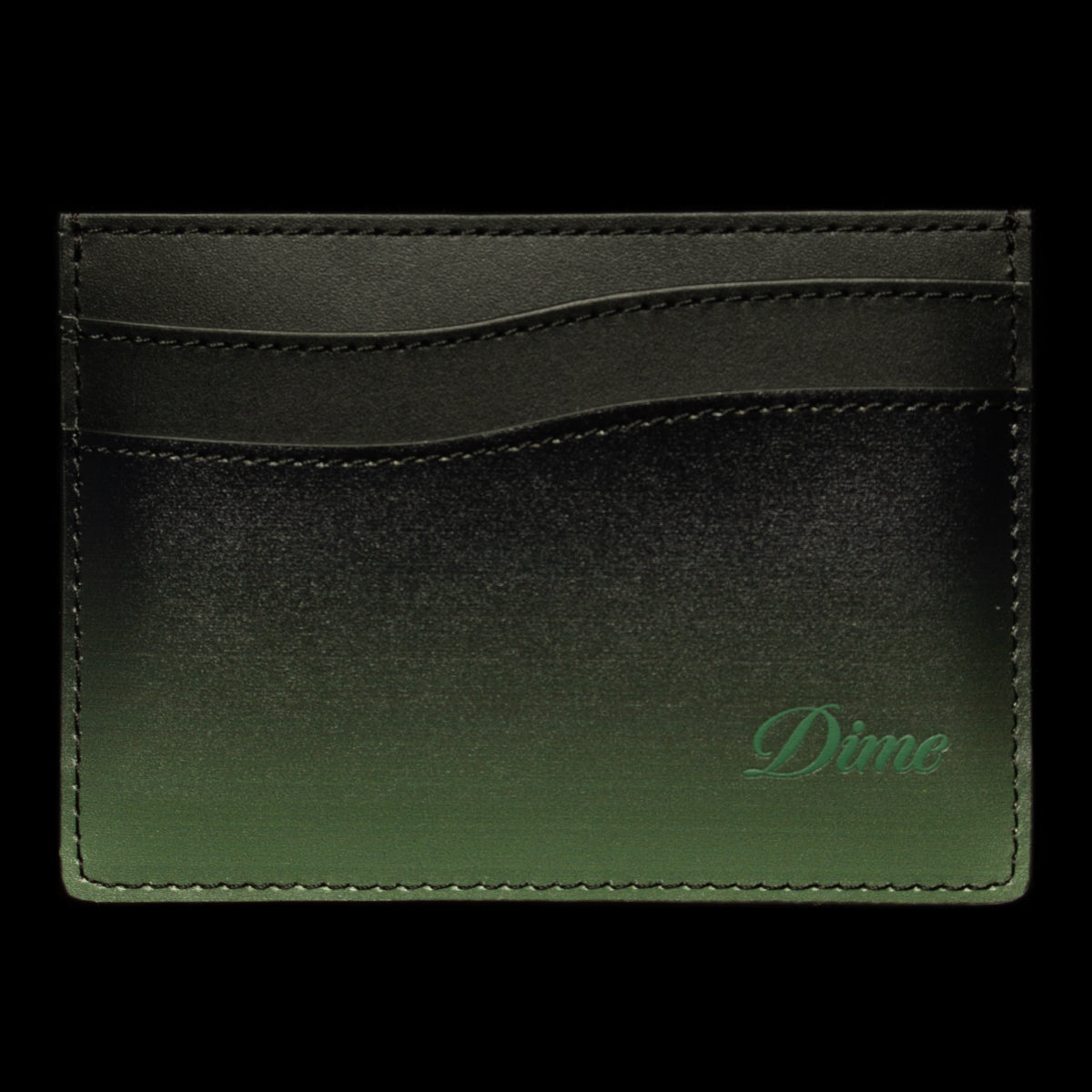 Dime | Cursive Gradient Cardholder
Color : Green