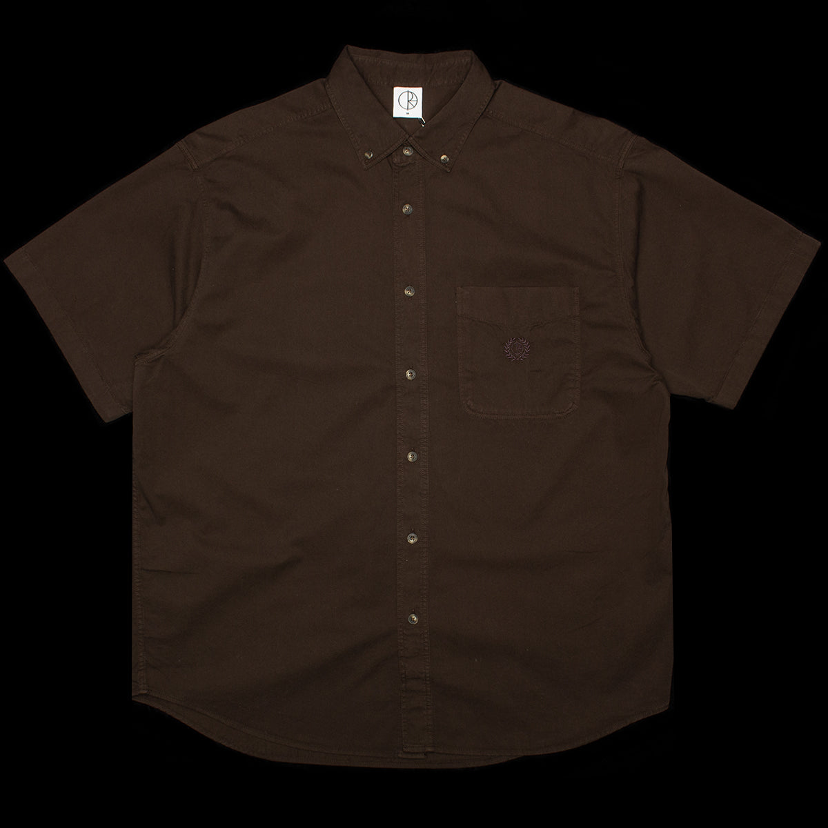 Polar Skate Co. - Ted Shirt
Color : Chocolate