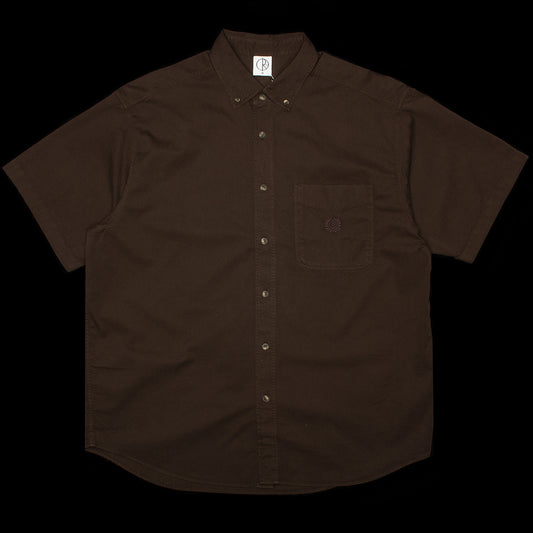 Polar Skate Co. - Ted Shirt
Color : Chocolate
