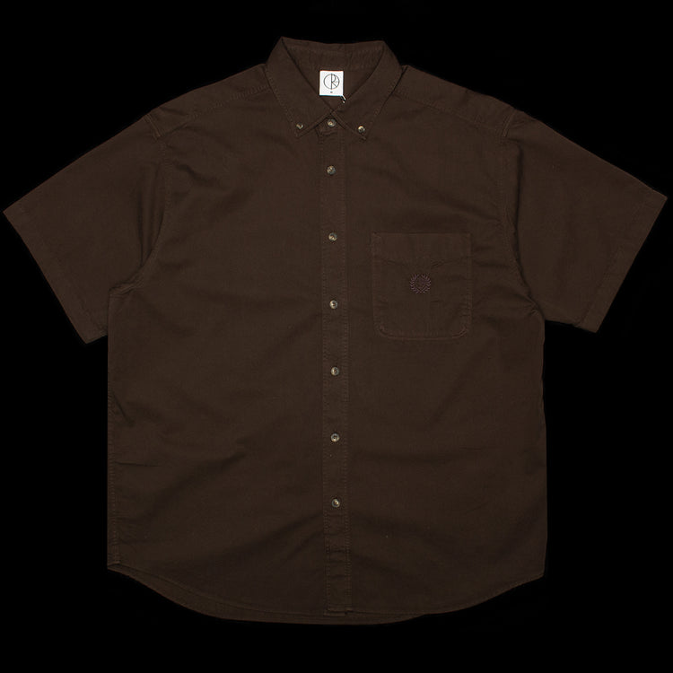 Polar Skate Co. - Ted Shirt
Color : Chocolate