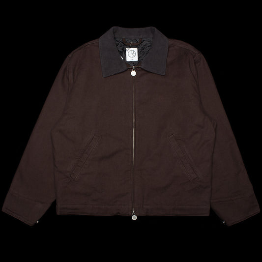 Polar Skate Co. - Cliff Jacket With Quilted Lining
Color : Chocolate