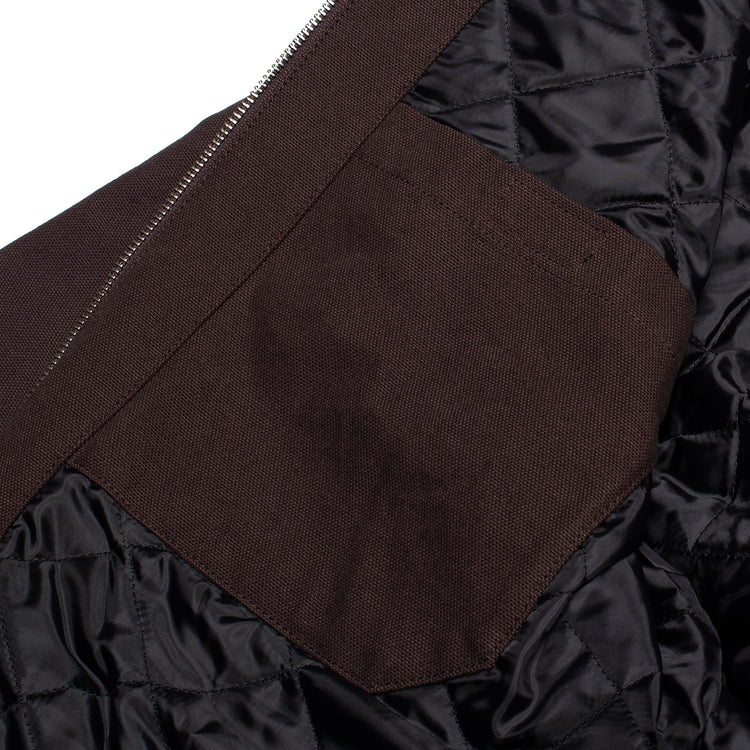 Polar Skate Co. - Cliff Jacket With Quilted Lining
Color : Chocolate