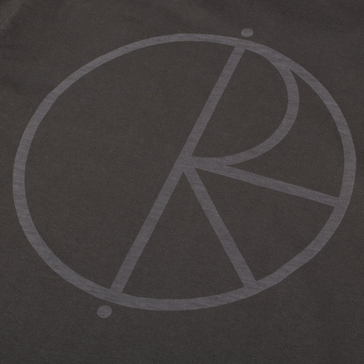 Polar Skate Co. - Steve Stroke Logo L/S T-Shirt
Color : Dirty Black