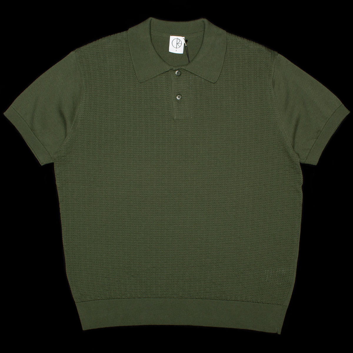 Polar Skate Co. - Miles Polo Shirt
Color : Dark Olive
