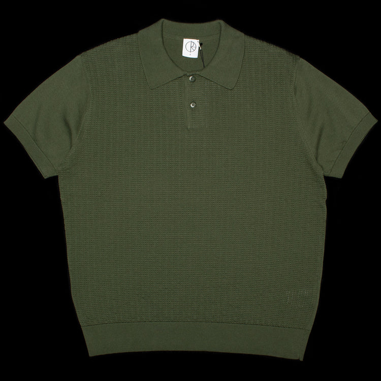 Polar Skate Co. - Miles Polo Shirt
Color : Dark Olive