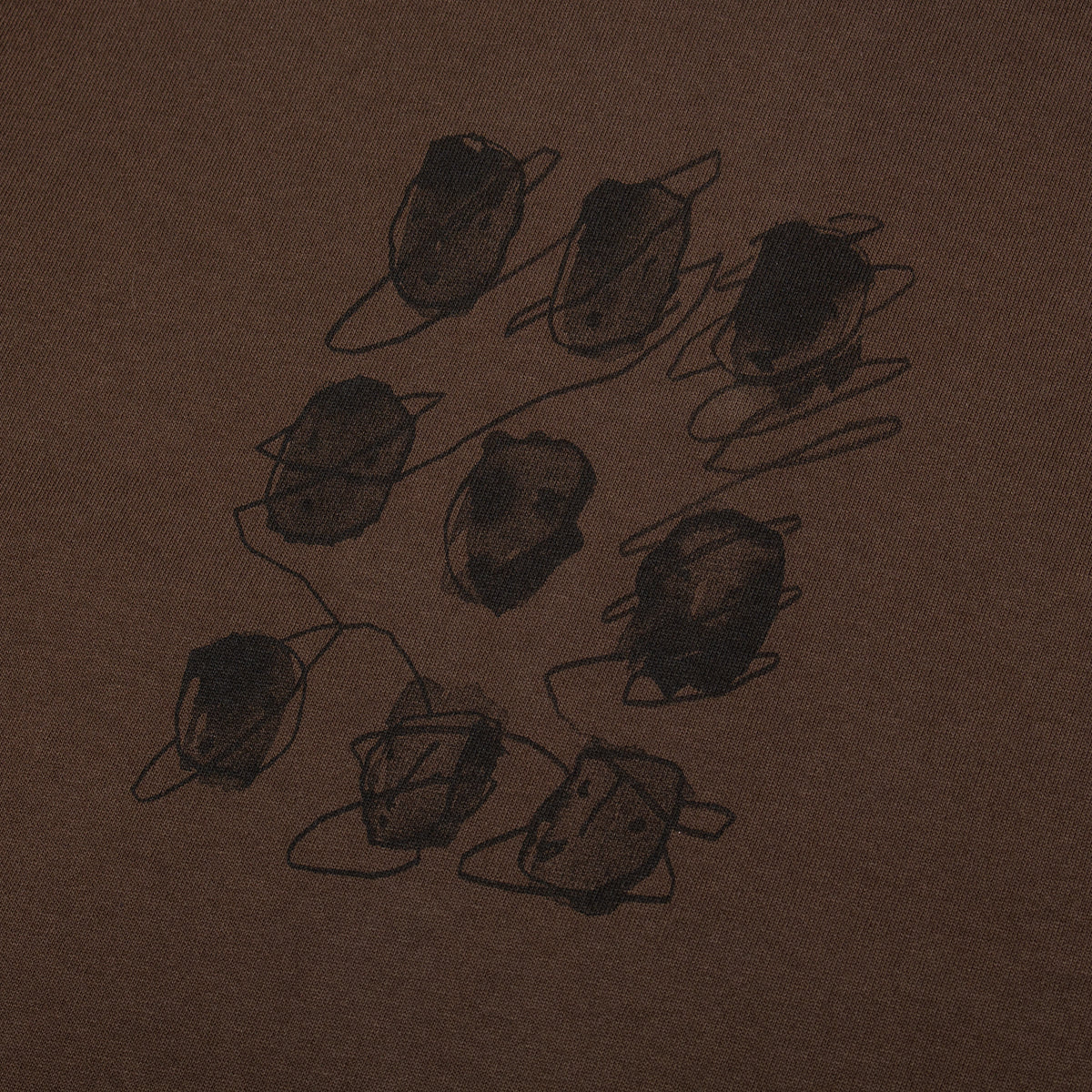 Polar Skate Co. - Sequence L/S T-Shirt
Color : Brown