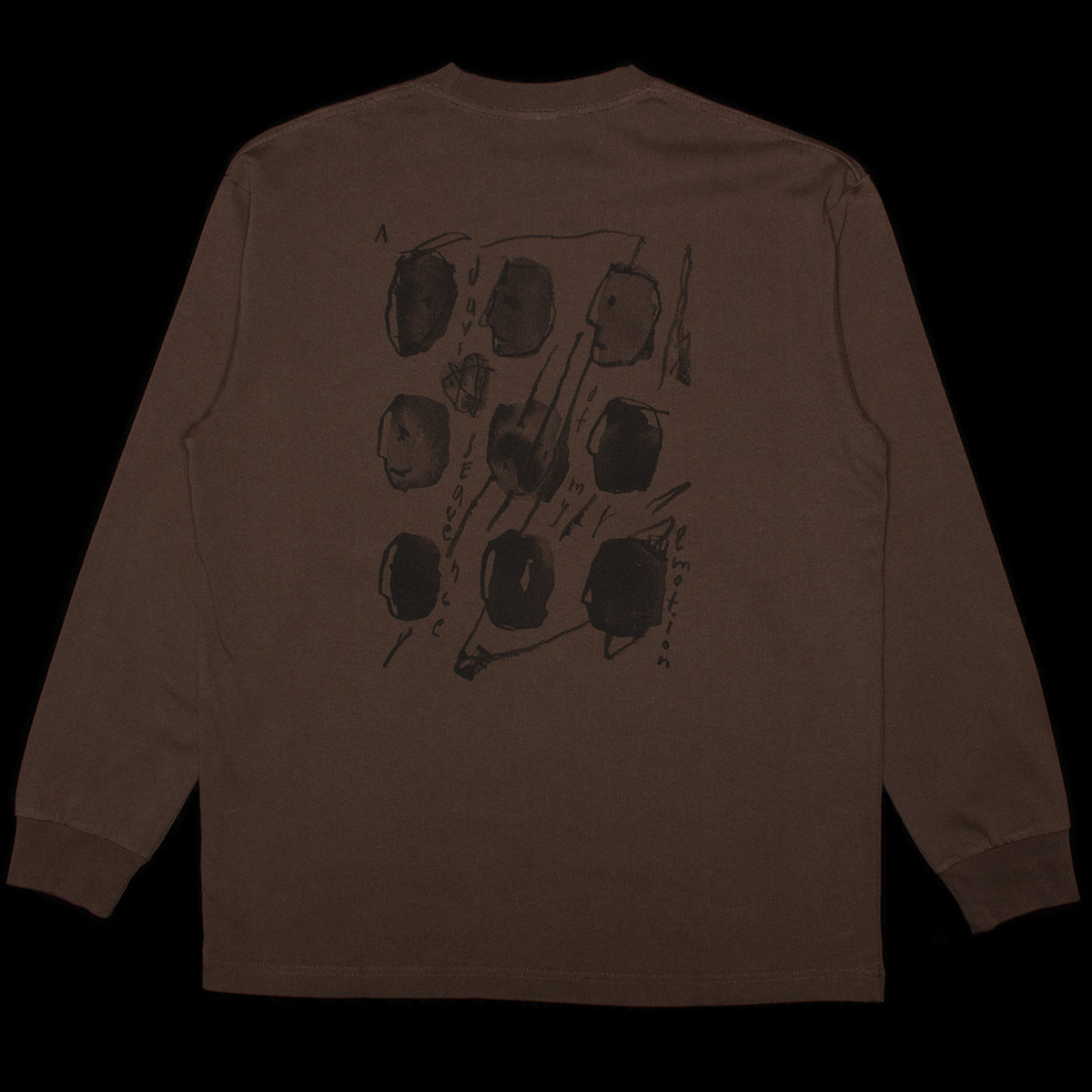 Polar Skate Co. - Sequence L/S T-Shirt
Color : Brown