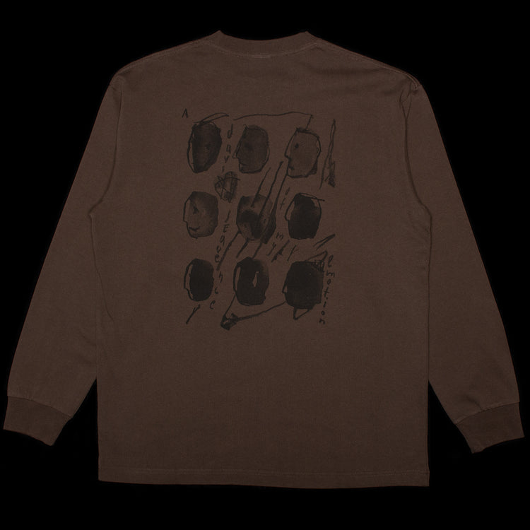 Polar Skate Co. - Sequence L/S T-Shirt
Color : Brown