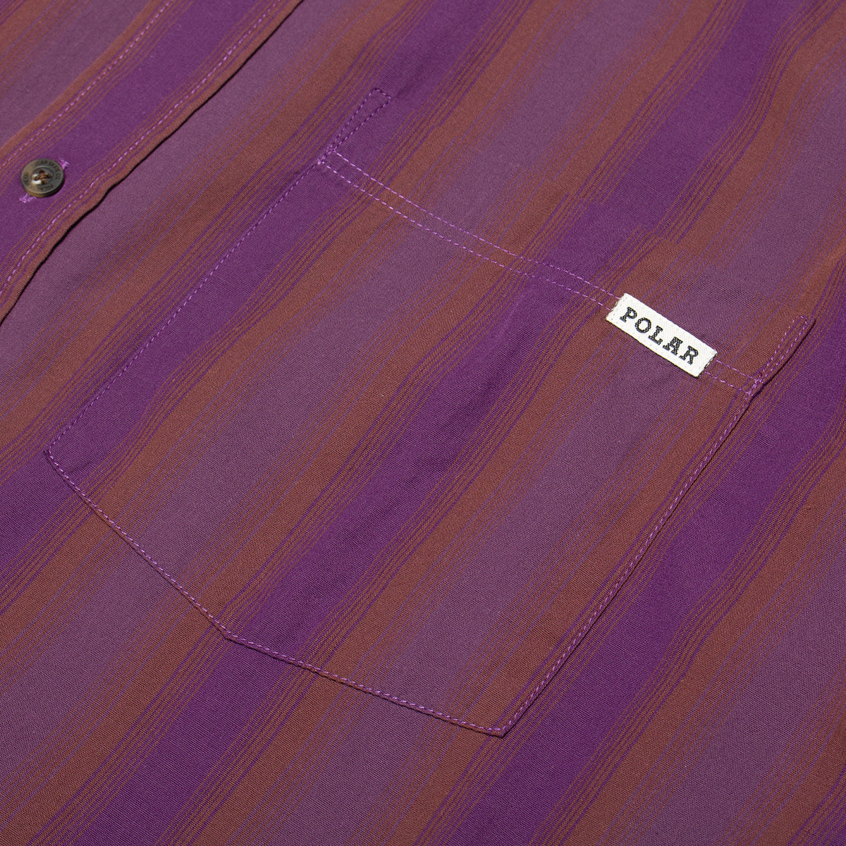 Polar Skate Co. - Ben L/S Shirt
Color : Purple Stripe
