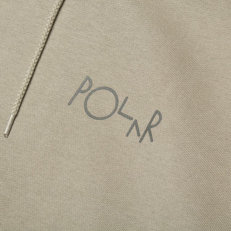 Polar Skate Co. - Dave Stroke Logo Hoodie
Color : Vetiver