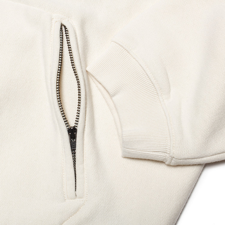 Stussy - Zip Fleece Mock Neck
Style # 118622
Color : Cream