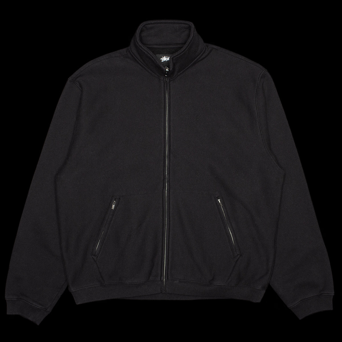 Stussy - Zip Fleece Mock Neck
Style # 118622
Color : Black