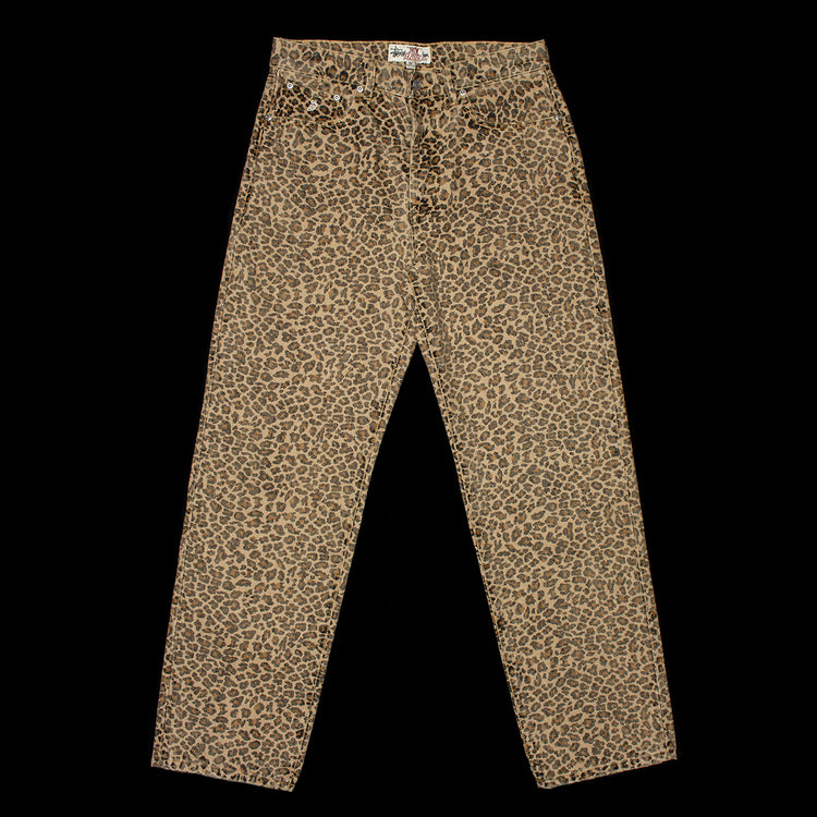 Stussy - New Classic Denim Jeans
Style # 116705
Color : Leopard