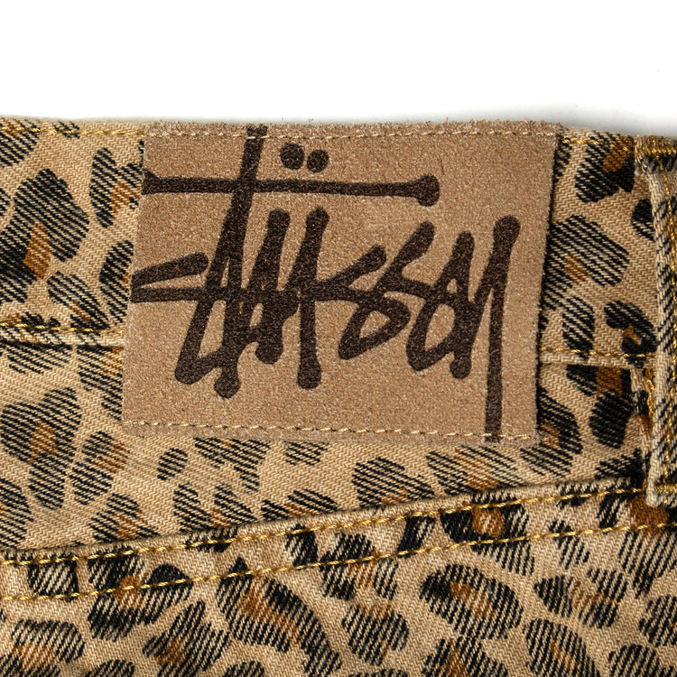 Stussy - New Classic Denim Jeans
Style # 116705
Color : Leopard