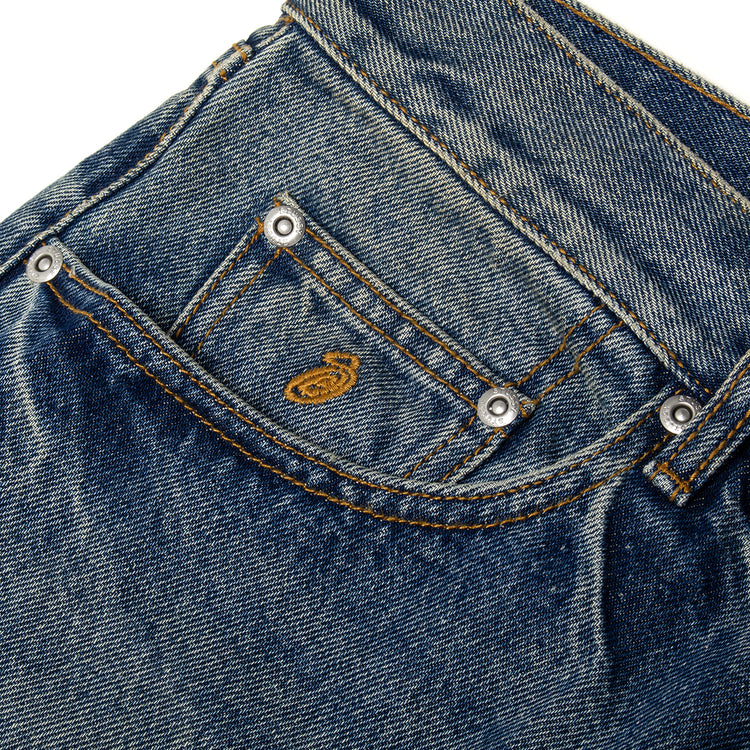 Stussy - Big Ol' Denim Jeans
Style # 116761
Color : Dark Wash Indigo