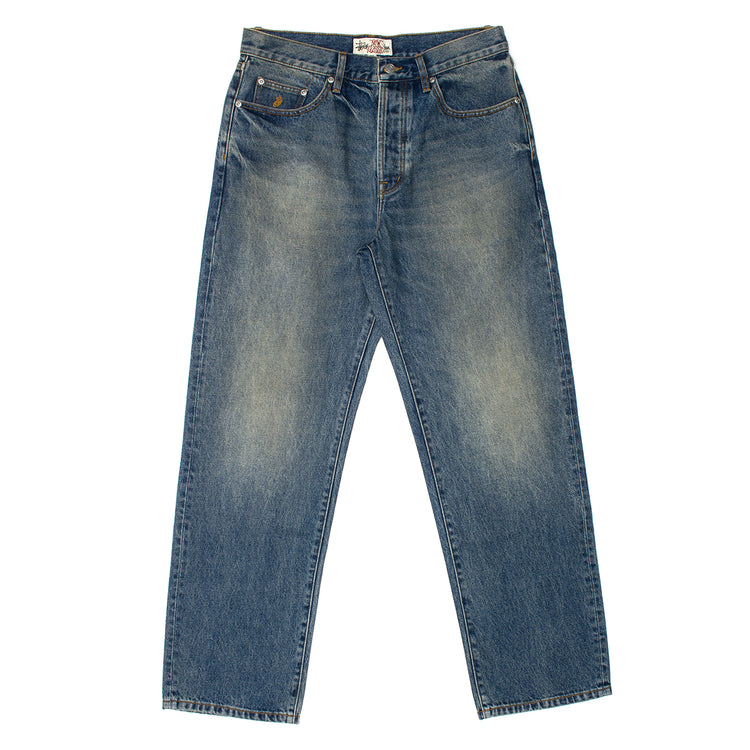 Stussy - New Classic Denim Jeans
Style # 116759
Color : Dark Wash Indigo