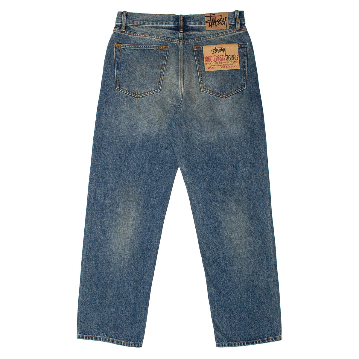 Stussy - New Classic Denim Jeans
Style # 116759
Color : Dark Wash Indigo