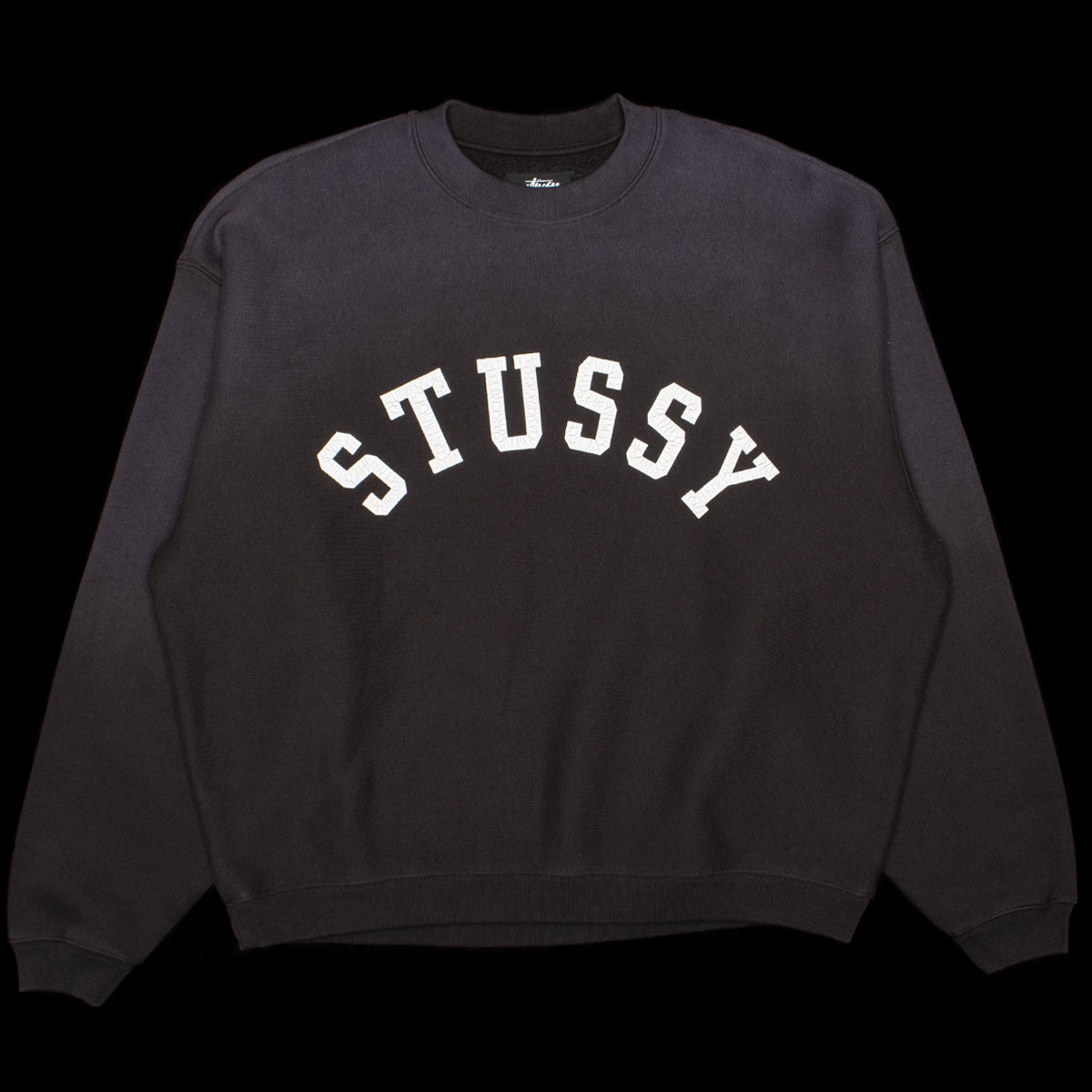 Stussy - Sun Faded Oversized Crew
Style # 118525
Color : Black