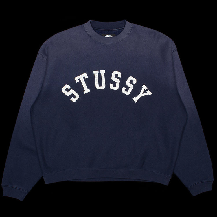 Stussy - Sun Faded Oversized Crew
Style # 118525
Color : Navy