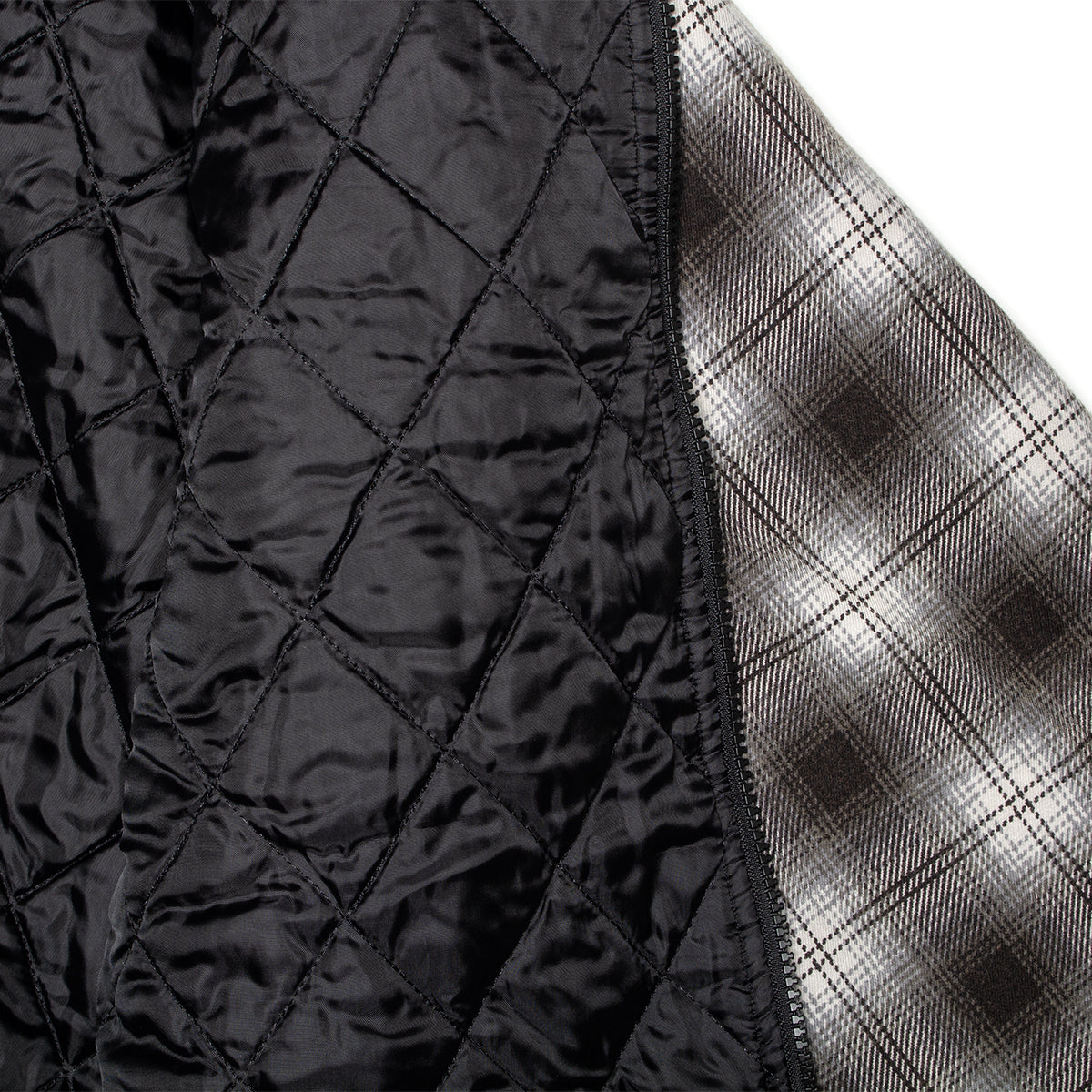 Stussy - Zip Hooded Plaid Shirt
Style # 1110381
Color : Charcoal