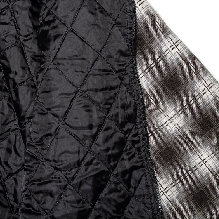 Stussy - Zip Hooded Plaid Shirt
Style # 1110381
Color : Charcoal