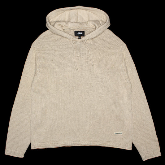 Stussy - Beach Hooded Sweater
Style # 117298
Color : Oatmeal