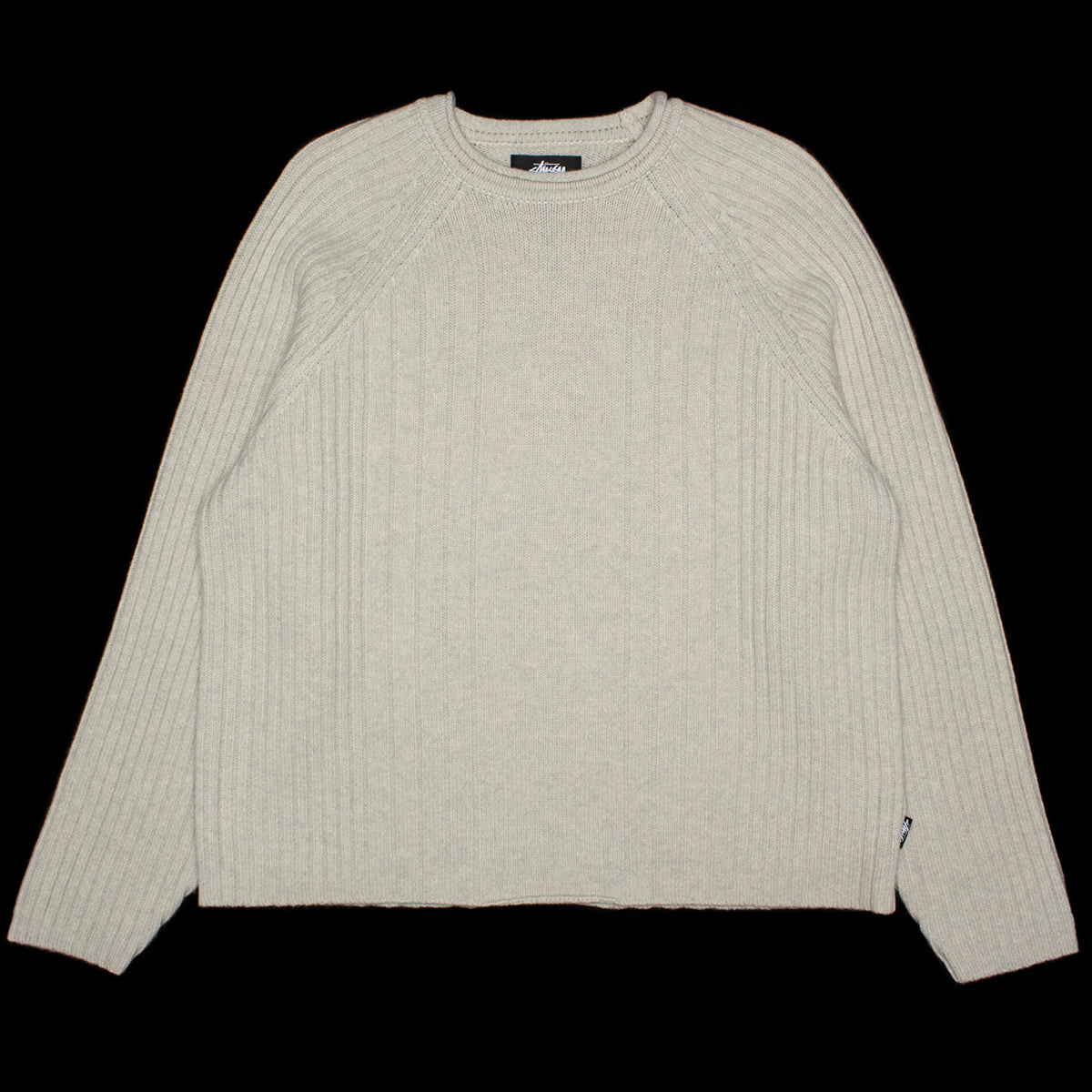 Stussy - Merino Roll Neck Sweater
Style # 117314
Color : Natural
